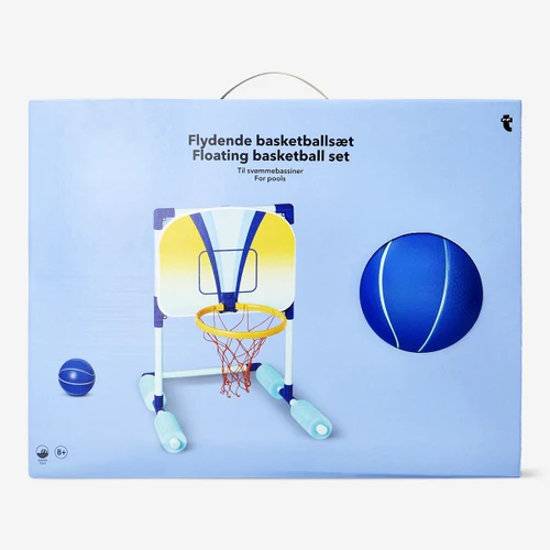 Flying Tiger Copenhagen Mavi Desenli Yüzen Basketbol Seti