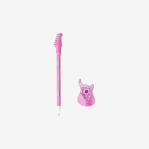 Flying Tiger Copenhagen Pembe Gitar Detaylı Tükenmez Kalem