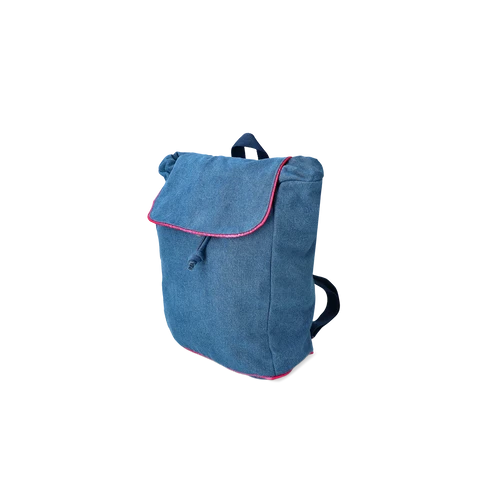 Flying Tiger Copenhagen Mavi Denim Sırt Çantası