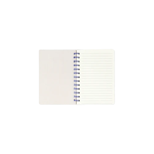 Flying Tiger Copenhagen Hesap Makinesi Detaylı Çizgili Spiralli Defter