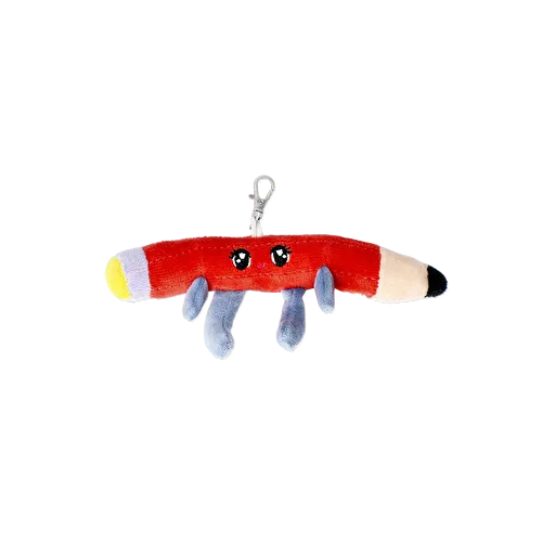 Flying Tiger Copenhagen Kırmızı Kalem Şeklinde Çanta Süsü