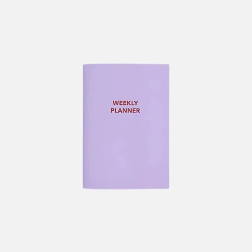 Flying Tiger Copenhagen Mor Haftalık Planlayıcı B5 Defter
