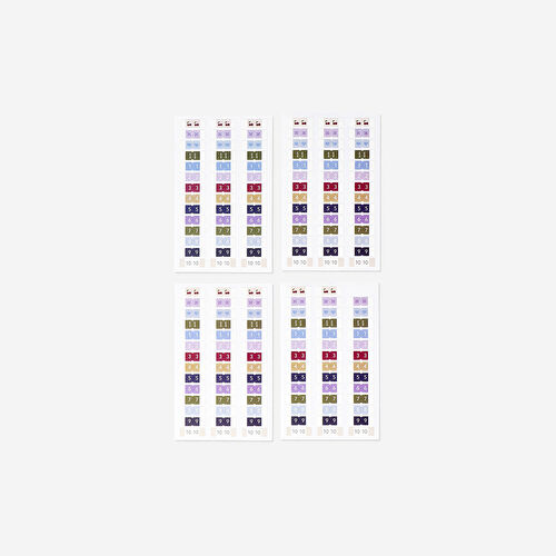 Flying Tiger Copenhagen İndeks Stickerları Seti Flying Tiger Copenhagen İndeks Stickerları Seti