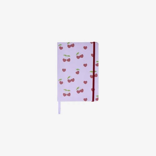 Flying Tiger Copenhagen Kiraz Desenli Bullet Planlayıcı A5 Defter