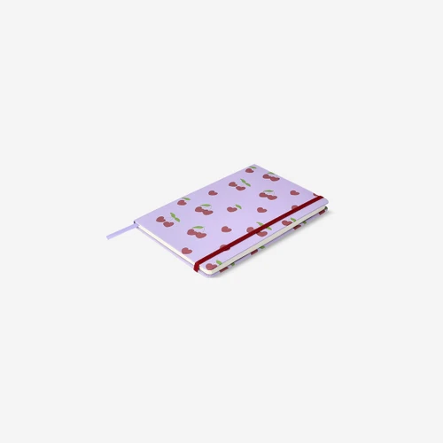 Flying Tiger Copenhagen Kiraz Desenli Bullet Planlayıcı A5 Defter