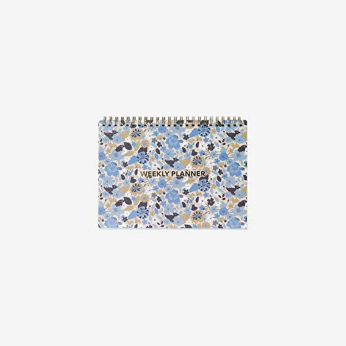 Flying Tiger Copenhagen Kır Çiçekleri Desenli Haftalık Masaüstü Planlayıcı Flying Tiger Copenhagen Kır Çiçekleri Desenli Haftalık Masaüstü Planlayıcı