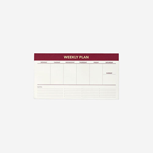Flying Tiger Copenhagen Haftalık Masaüstü Planlayıcı Defter