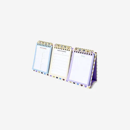 Flying Tiger Copenhagen 3'ü 1 Arada Masaüstü Planlayıcı Flying Tiger Copenhagen 3'ü 1 Arada Masaüstü Planlayıcı