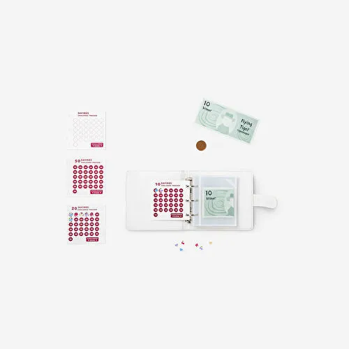 Flying Tiger Copenhagen Beyaz Para Biriktirme Cüzdanı Flying Tiger Copenhagen Beyaz Para Biriktirme Cüzdanı