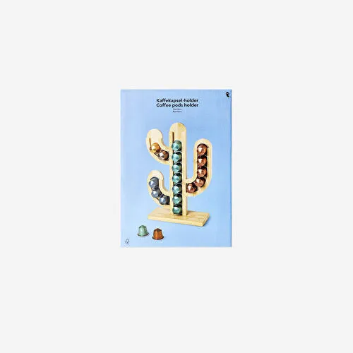 Flying Tiger Copenhagen Kaktüs Şeklinde Bambu Kapsül Kahve Tutucu Flying Tiger Copenhagen Kaktüs Şeklinde Bambu Kapsül Kahve Tutucu