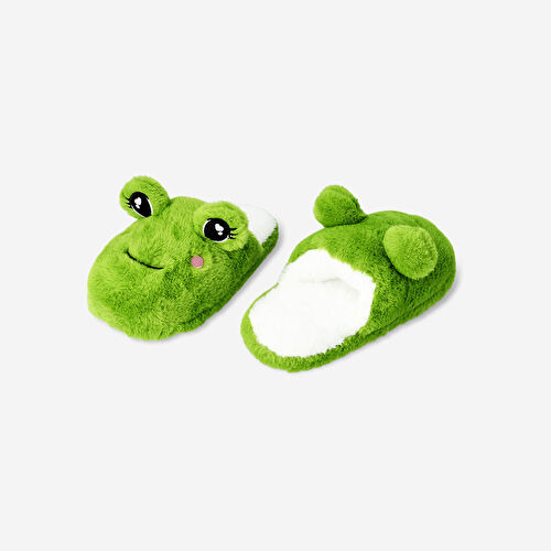 Flying Tiger Copenhagen Kurbağa Şeklinde Peluş Terlik 40/41