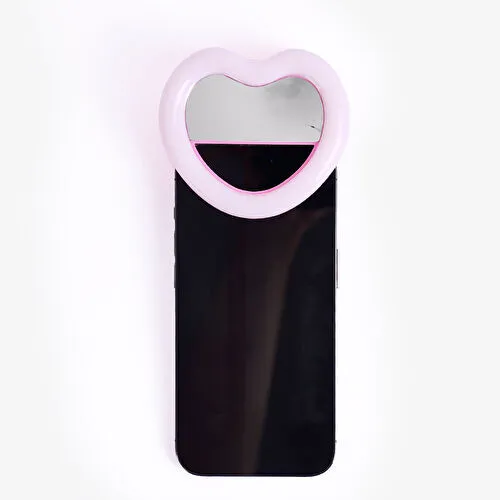 Flying Tiger Copenhagen Kalp Şeklinde Telefon Selfie Işığı Flying Tiger Copenhagen Kalp Şeklinde Telefon Selfie Işığı