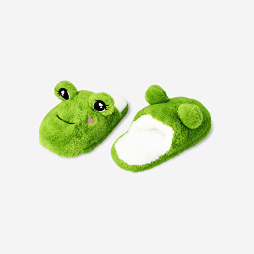 Flying Tiger Copenhagen Kurbağa Şeklinde Peluş Terlik 38/39