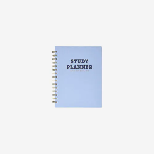 Flying Tiger Copenhagen Mavi Çalışma Planlayıcı Spiralli Defter