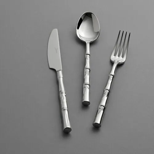 Jumbo 3405 24 Parça 6 Kişilik Tatlı Çatal Kaşık Bıçak Seti