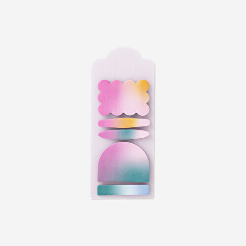 Flying Tiger Copenhagen Renk Geçişli Yapışkan Not Kağıdı