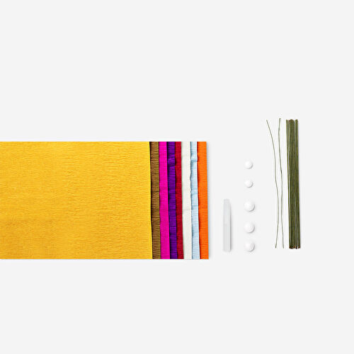 Flying Tiger Copenhagen Kendin Yap Kağıt Çiçek Kiti Flying Tiger Copenhagen Kendin Yap Kağıt Çiçek Kiti