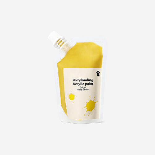 Flying Tiger Copenhagen Koyu Sarı Akrilik Boya 80 ml