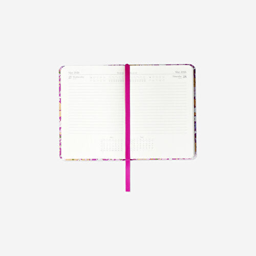 Flying Tiger Copenhagen Pembe Çiçek Desenli A6 Günlük 2026 Planlayıcı Flying Tiger Copenhagen Pembe Çiçek Desenli A6 Günlük 2026 Planlayıcı