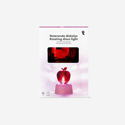 Flying Tiger Copenhagen Elma Şeklinde Masaüstü Disko Topu Flying Tiger Copenhagen Elma Şeklinde Masaüstü Disko Topu