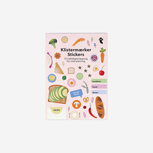 Flying Tiger Copenhagen Yemek Planlama Sticker Seti