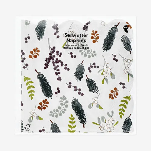 Flying Tiger Copenhagen Yeni Yıl Temalı 16'lı Kağıt Peçete