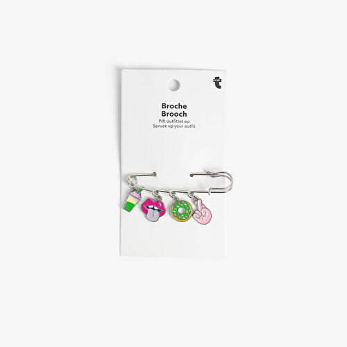 Flying Tiger Copenhagen Sevimli Süs Detaylı Broş