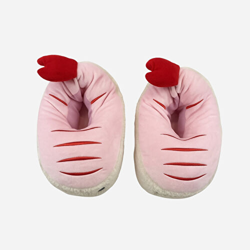 Flying Tiger Copenhagen Pembe Suşi Şeklinde Peluş Terlik 38/39
