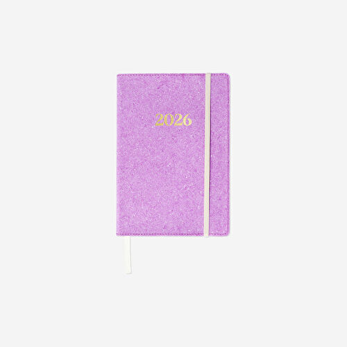 Flying Tiger Copenhagen Mor A5 Günlük 2026 Planlayıcı