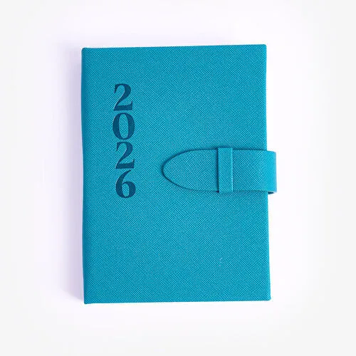 Flying Tiger Copenhagen Mavi A6 Günlük 2026 Takvimi