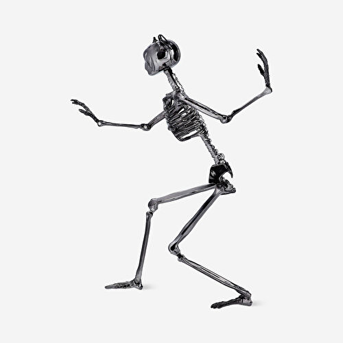 Flying Tiger Copenhagen İskelet Şeklinde Siyah Dekoratif Süs