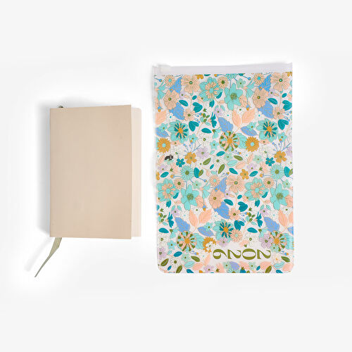 Flying Tiger Copenhagen Pastel Çiçekli Kilitli 2026 A6 Ajanda