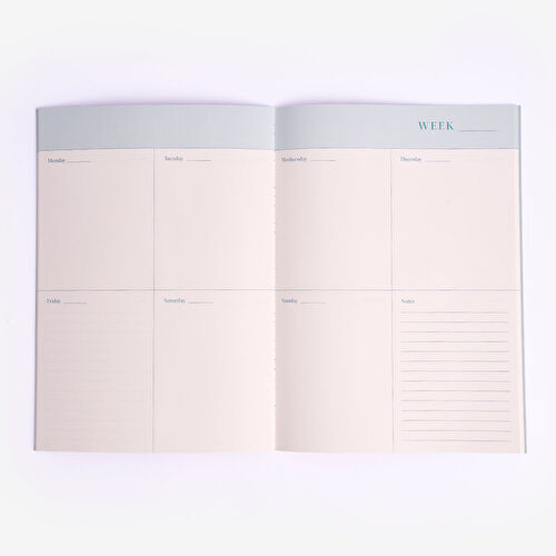 Flying Tiger Copenhagen Mavi Çiçekli 2026 Haftalık Planlayıcı Flying Tiger Copenhagen Mavi Çiçekli 2026 Haftalık Planlayıcı