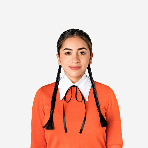 Flying Tiger Copenhagen Örgülü Saç ve Boyun Bağı Seti