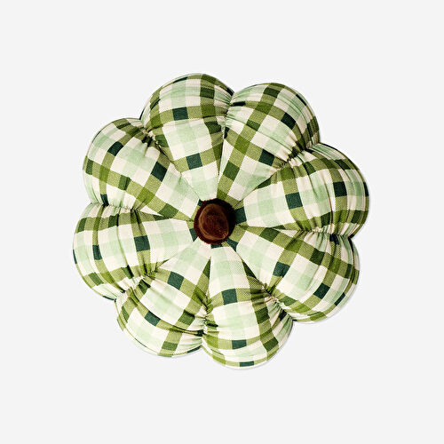 Flying Tiger Copenhagen Balkabağı Şeklinde Kareli Yastık Flying Tiger Copenhagen Balkabağı Şeklinde Kareli Yastık