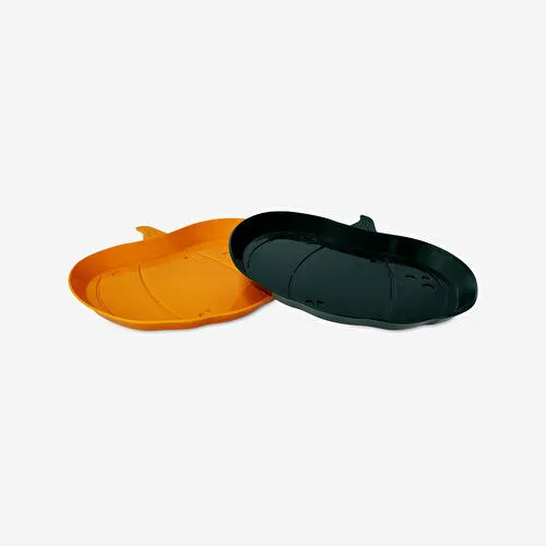 Flying Tiger Copenhagen Balkabağı Şeklinde 2'li Plastik Tabak