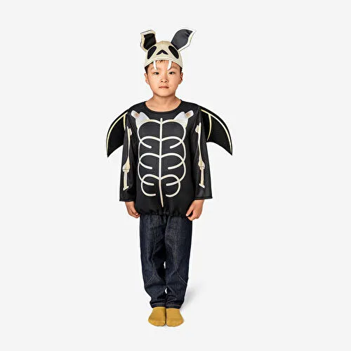Flying Tiger Copenhagen Çocuklar İçin Kanatlı Yarasa İskeleti Kostümü