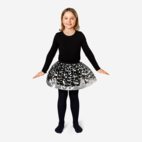 Flying Tiger Copenhagen Gümüş Yarasa Desenli Çocuk Eteği