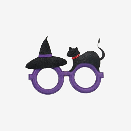 Flying Tiger Copenhagen Cadı Şapkalı ve Kedili Parti Gözlüğü