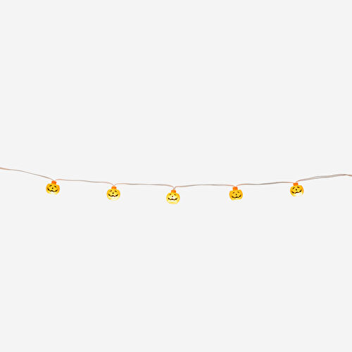 Flying Tiger Copenhagen Balkabağı Desenli Işık Zinciri Flying Tiger Copenhagen Balkabağı Desenli Işık Zinciri