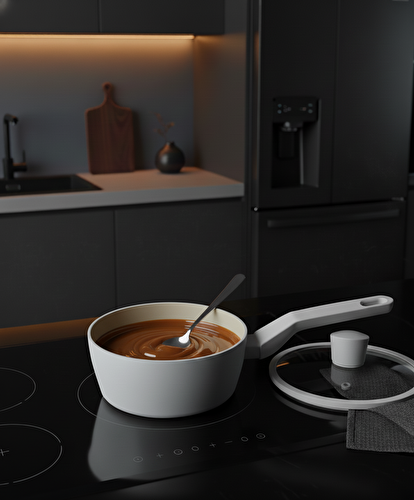 Jumbo Swiss Crystal Light Grey Sos Tenceresi 16 cm