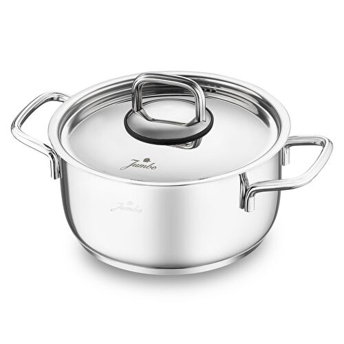 Jumbo Web New Myra 6 Parça İndüksiyon Tabanlı Midi Çelik Tencere Seti Jumbo Web New Myra 6 Parça İndüksiyon Tabanlı Midi Çelik Tencere Seti