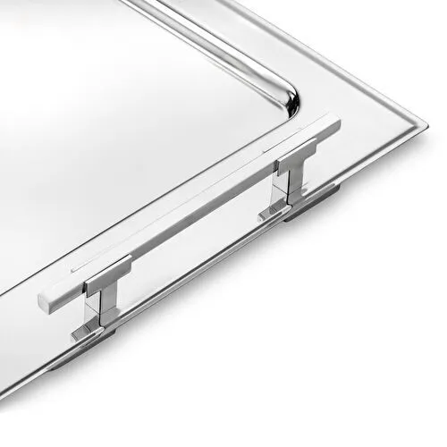 Jumbo New 9100 28 Parça Kare Çay Seti Çelik