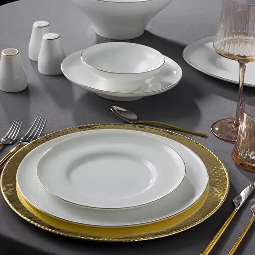 Jumbo Laurel Gold 55 Parça 12 Kişilik Yemek Takımı Jumbo Laurel Gold 55 Parça 12 Kişilik Yemek Takımı