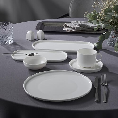 Jumbo Verdance 26 Parça 6 Kişilik Kahvaltı Takımı Beyaz