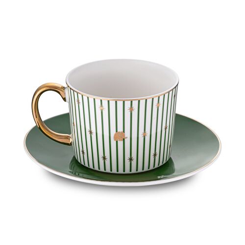 Jumbo Navy Yeşil 2'li Çay Fincan Takımı Jumbo Navy Yeşil 2'li Çay Fincan Takımı