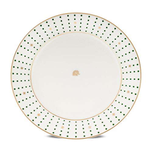 Jumbo Navy Yeşil 6'lı Pasta Tabağı