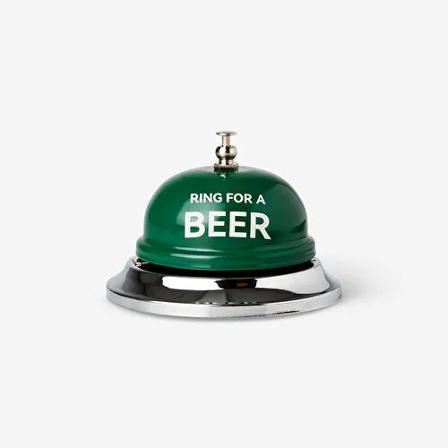 Flying Tiger Copenhagen Bira İçin Metal Masa Zili