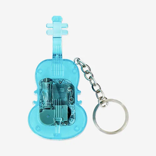 Flying Tiger Copenhagen Mavi Mini Ukulele Şeklinde Anahtarlık