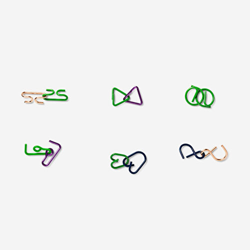 Flying Tiger Copenhagen Metal Zeka Oyunları Puzzle Seti